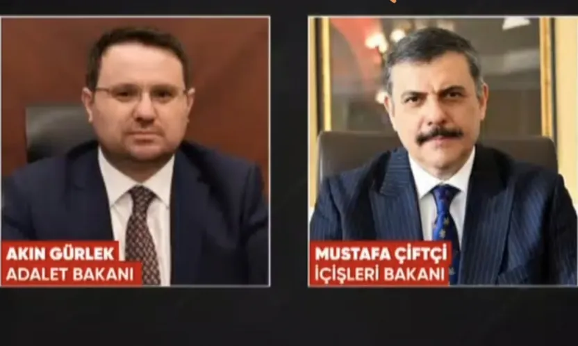 Adalet ve İçişleri Bakanları Değişti