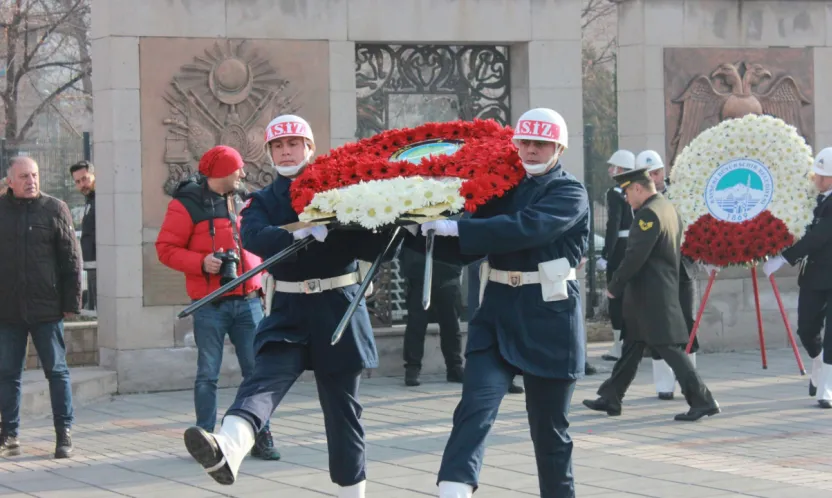 Atatürk'ün Kayseri'ye gelişinin 106'ncı yılı kutlandı