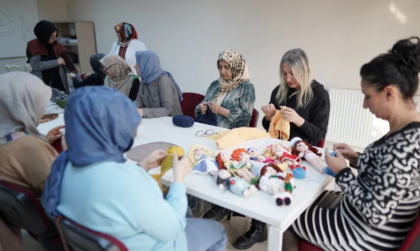 Atölye Melikgazi Binlerce Kursiyere Hizmet Veriyor