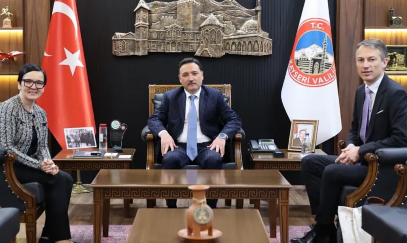 Avusturya Büyükelçisi Gabriele Juen'den Vali Çiçek'e Ziyaret