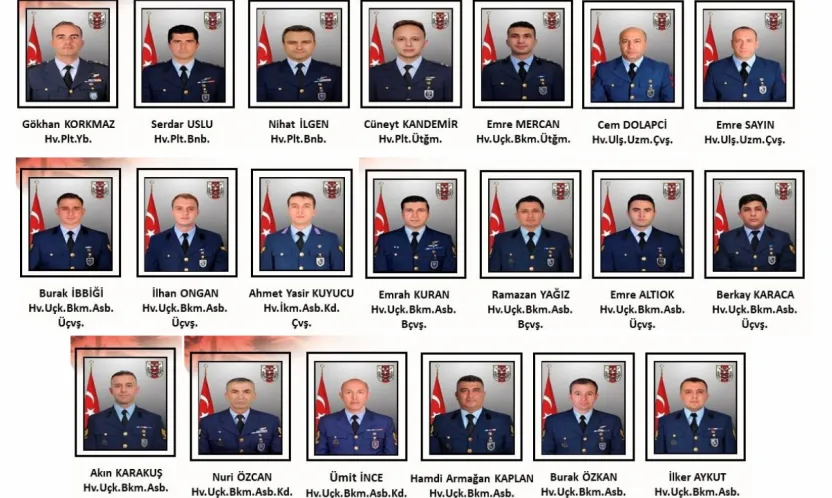 Başın sağolsun Türkiye: 20 Şehidimizin Adı Belli Oldu