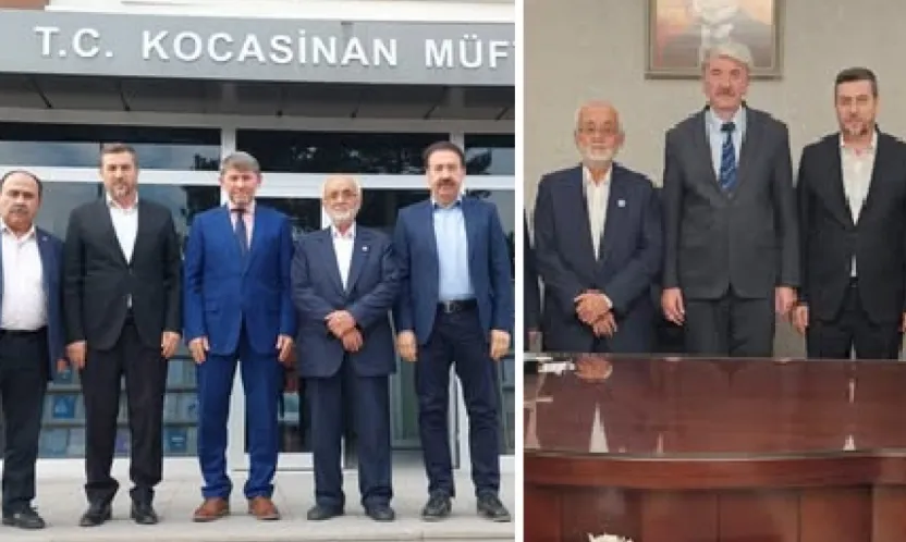 Başkan Ahmet Taş, Kocasinan ve Melikgazi İlçe Müftülerini Ziyaret Etti