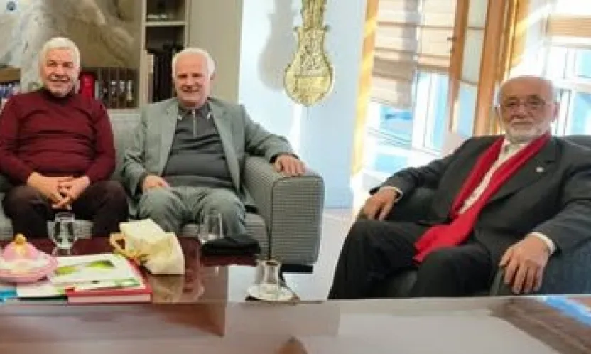 Başkan Ahmet Taş'tan B.Şehir eski Başkanı Çelik'e anlamlı ziyaret