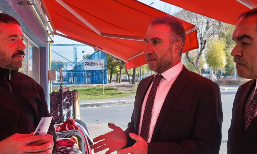 Başkan Altun, 'Esnafımızın yaşadığı sıkıntıları yerinde görmek ve çözüm üretmek görevimizdir'