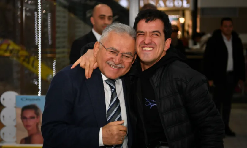 Başkan Büyükkılıç'tan İldem'de AVM Ziyareti