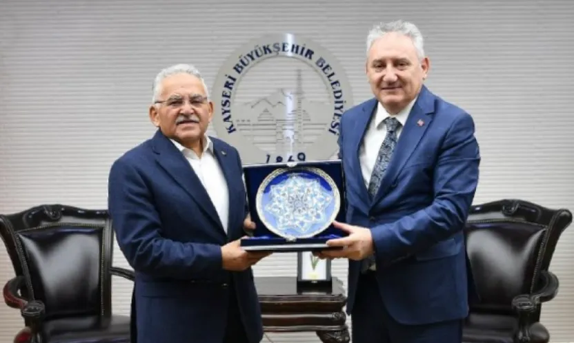 Başkan Büyükkılıç, Tarım Reformu Genel Müdürü Yıldız'ı Ağırladı