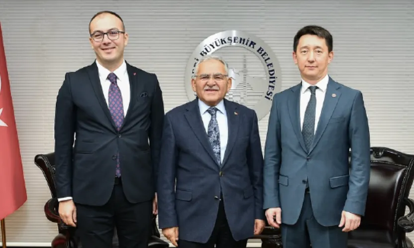 Başkan Büyükkılıç, Tataristan Temsilcisi Gataullin'i ağırladı