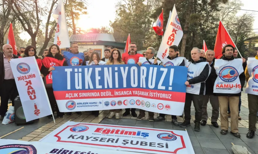Birleşik Kamu-İş: 'Bütçede halk yok, işçi sınıfı yok, matematik yok'⁠⁠⁠⁠⁠⁠