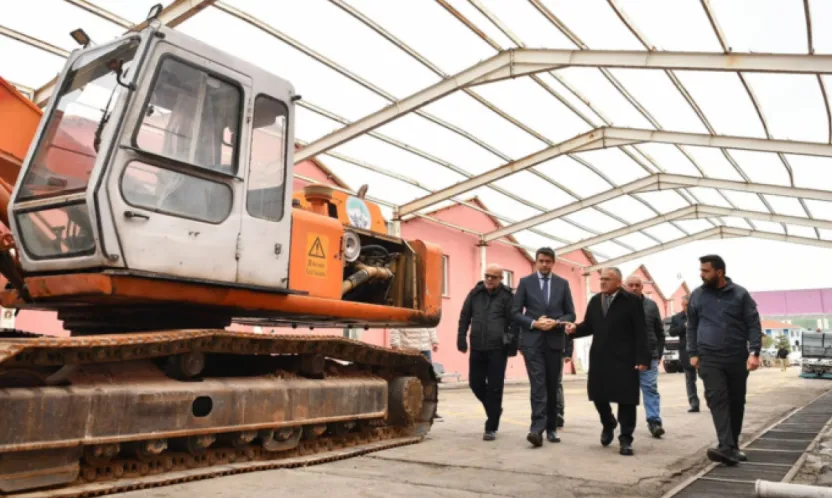 Büyükşehir Makina İkmal'de 520 araca bakım onarım yapıldı