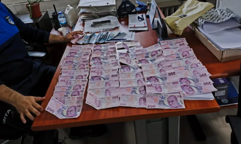 Dilencilere geçit yok: Üzerinden çıkan 12 bin 200 liraya el konuldu