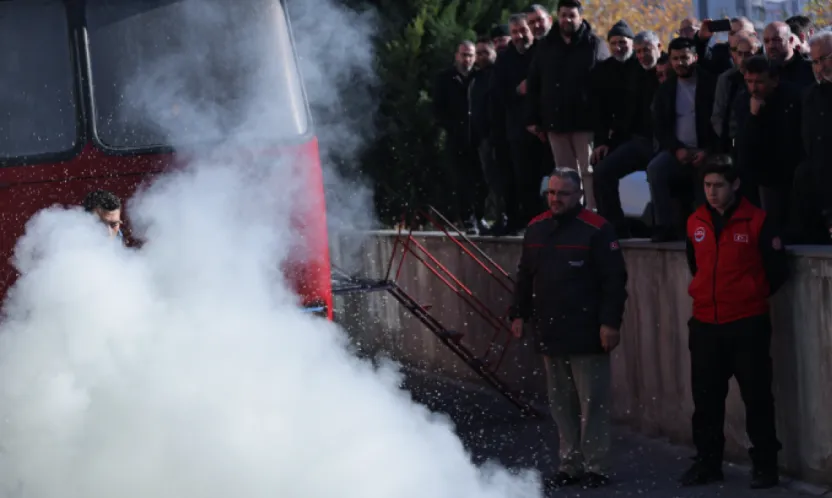 Din Görevlilerine 'Afet Farkındalık ve Yangın Eğitimi'