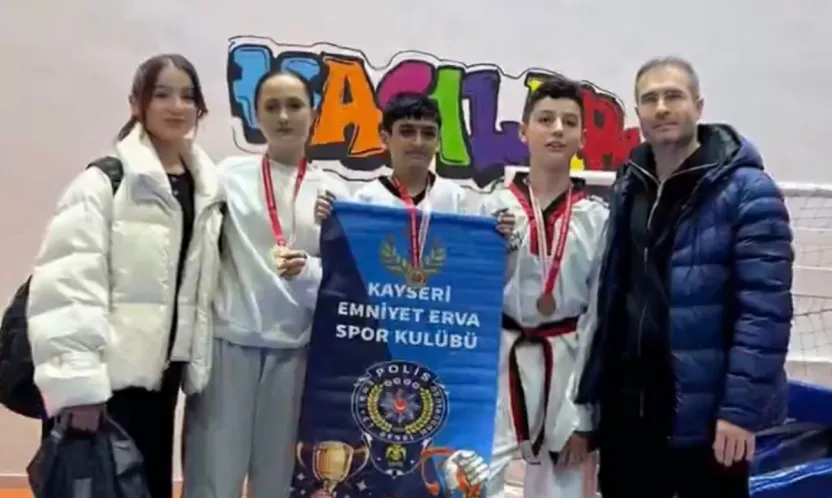 Emniyet Erva sporcularından 22 madalya