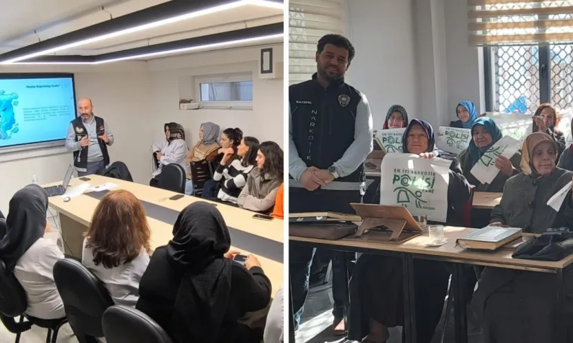 En İyi Narkotik Polisi Anne projesi kapsamında 133 vatandaş bilgilendirildi