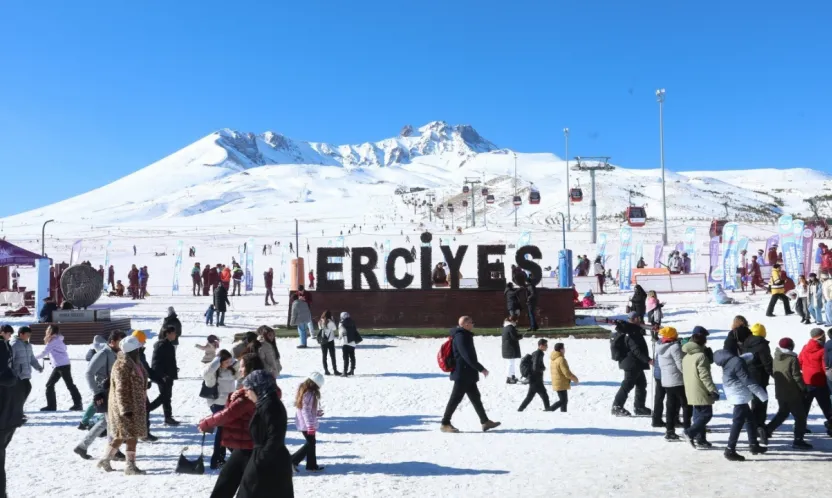 Erciyes'te Hedef: 3 Milyon Ziyaretçi