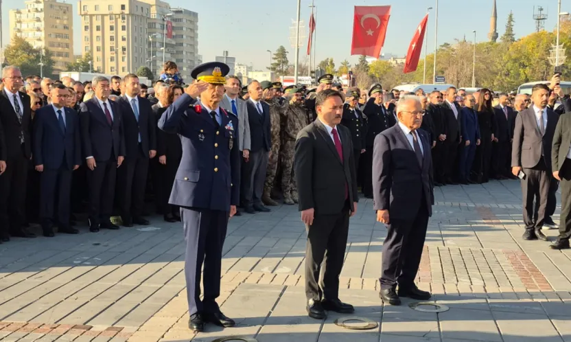 Gazi Mustafa Kemal Atatürk, vefatının 87'nci yıldönümünde anıldı