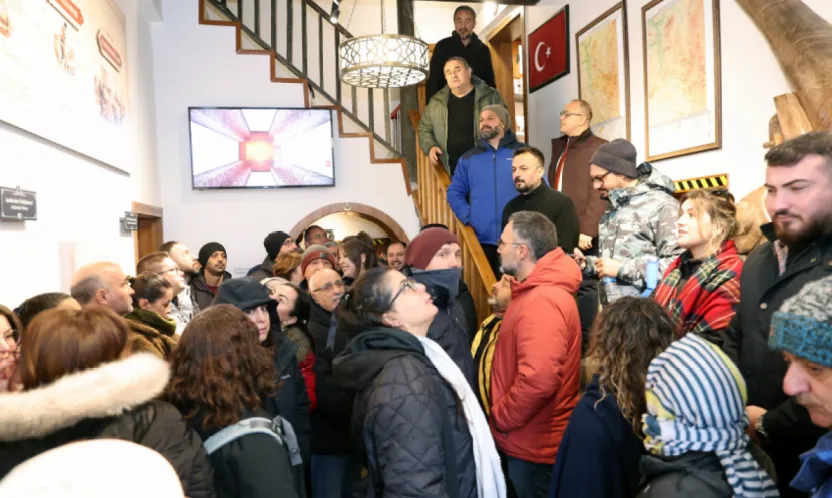 Güzellikleri Yerinde Gördüler : Turistlere Talas'ı Anlatacaklar