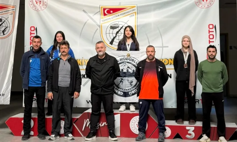 Havalı Silahlar Avrupa Şampiyonasında Kayserili sporcudan altın madalya ve milli takım başarısı