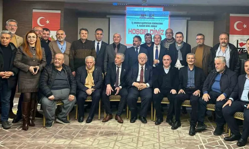 İç Anadolu Gazeteciler Federasyonu'nda Yeni Dönem: Osman Koca Başkan Seçildi