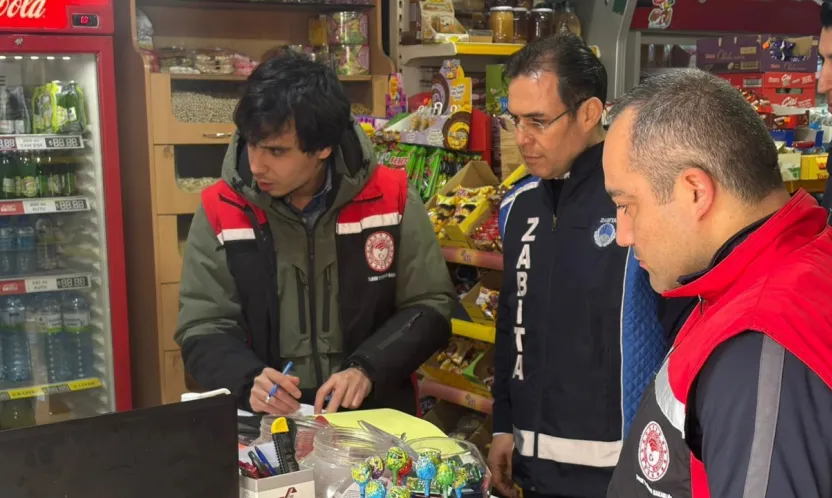 İncesu Zabıtası 7 iş yerine idari yaptırım kararı uygulandı