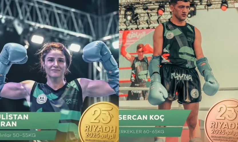 İslami Dayanışma Oyunlarında 2 Kayserili sporcu madalyayla döndü