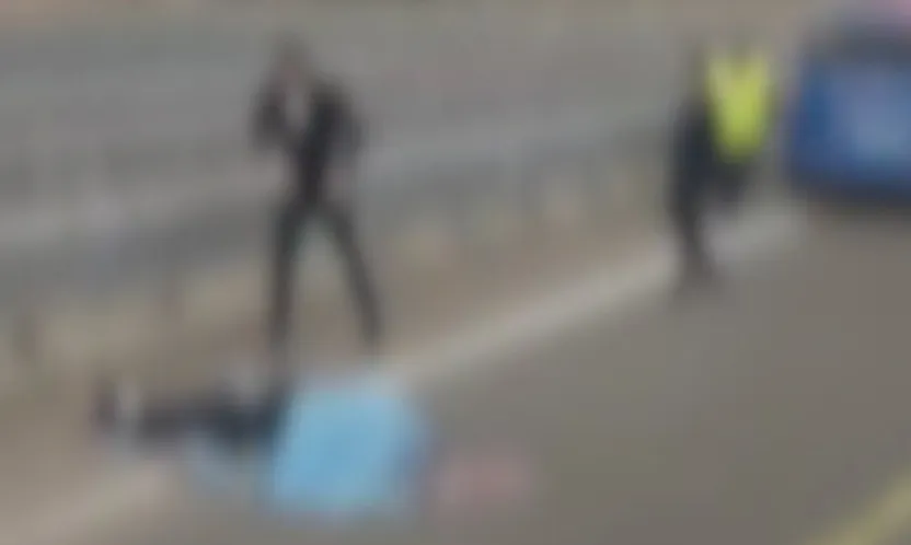 Kaçırdığı araç sonu oldu