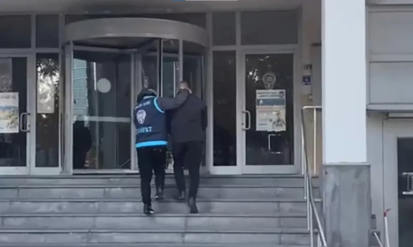 Kadına kalkan el kırıldı: Tüfeği ile yakalandı