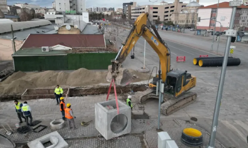 Kartal Kavşağı için 20 milyonluk altyapı çalışması