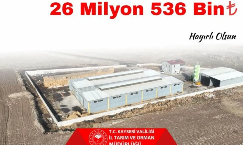 Kayseri'de 26 milyon liralık tarımsal destek ödemeleri çiftçilerin hesabına aktarılıyor