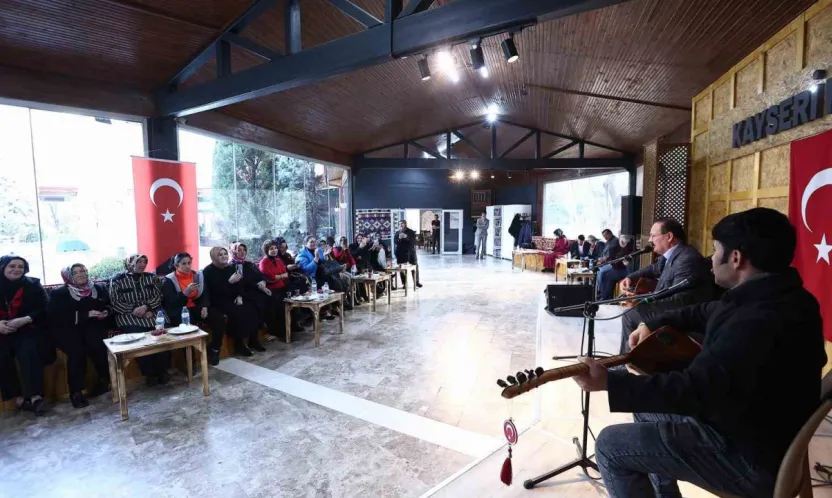 Kayseri'de 33 Kadın Muhtara özel müzik ziyafeti