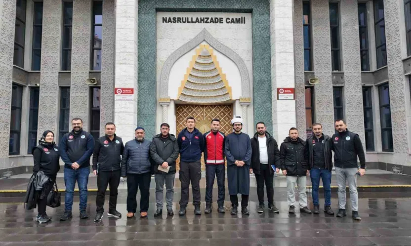Kayseri'de Afet Bilinci İçin İmamlarla El Ele