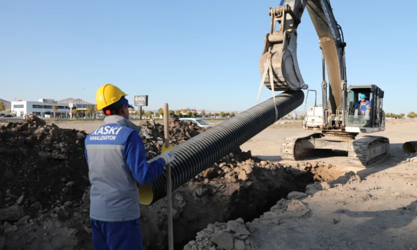 Kayseri'de Atık Su Hattı İçin 718,5 Milyon Liralık Yatırım