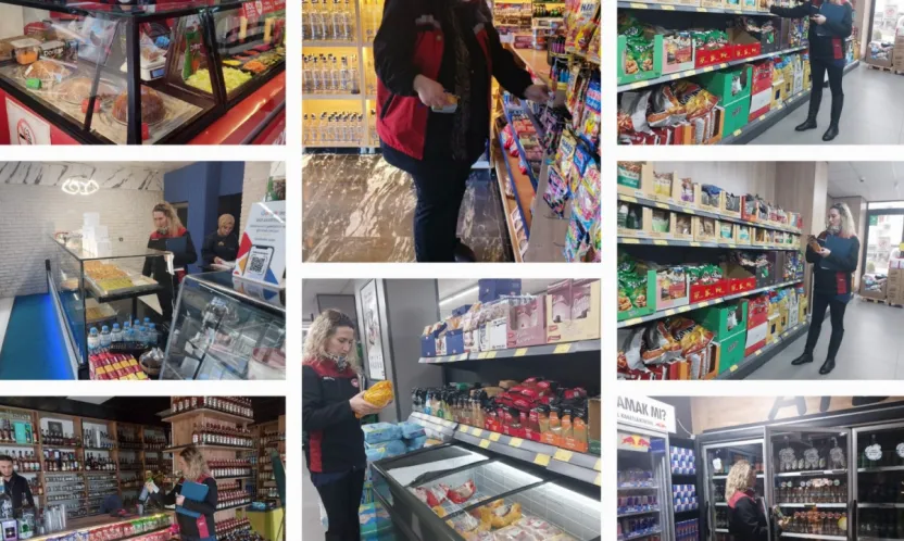 Kayseri'de gıdaya yönelik yılbaşı denetimi