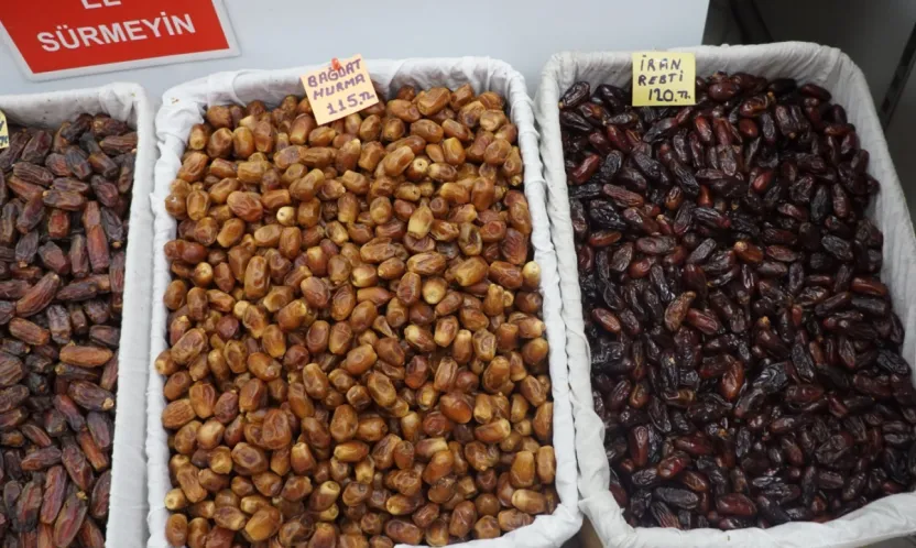 Kayseri'de hurma fiyatları 115 liradan başlıyor