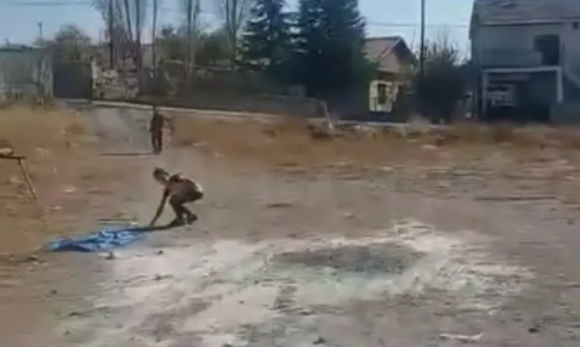 Kayseri'de kadına taşlı saldırı