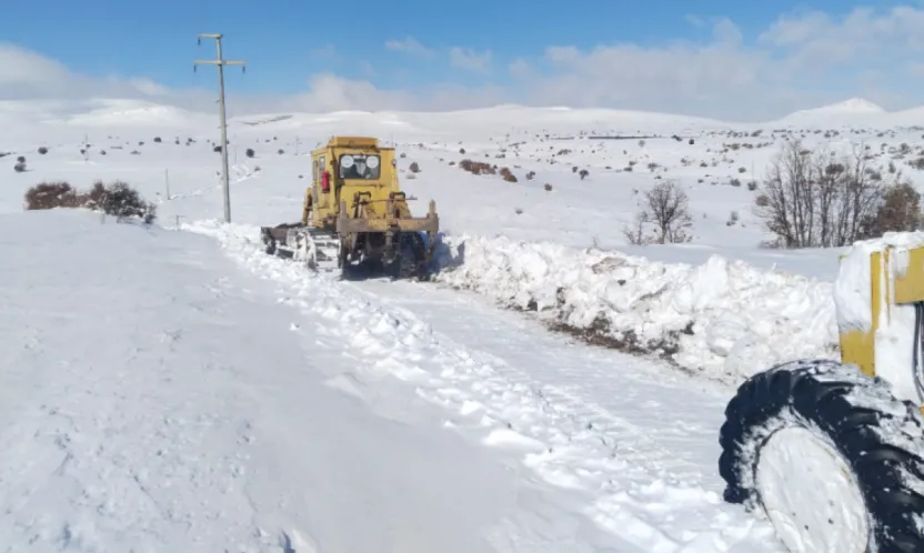 Kayseri'de trafiğe kapalı yol kalmadı