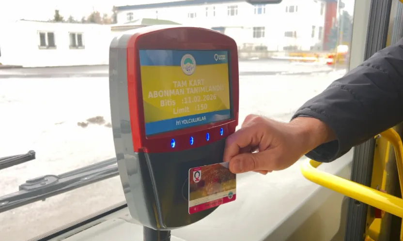 Kayseri'de Ulaşımda Büyük Kolaylık: Talimatlar İlk Binişte Aktarılacak