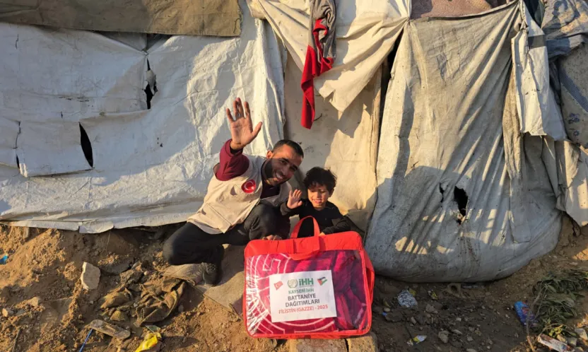 Kayseri'den Gazze'ye Uzanan El