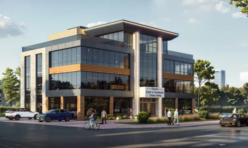 Kayseri Esnafı Yeni Hizmet Binasına Kavuşuyor: KESOB'un İnşaatı 78 Günde Tamamlanma Aşamasında