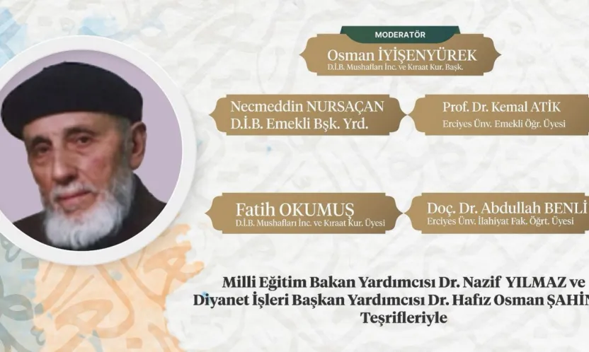 Kayseri'nin Kur'an Hadimi Hasbekli Mümin Hâfız Anılıyor