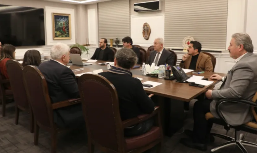 Kayseri'nin Tarihi Çarşılarının Geleceğine yönelik toplatı yapıldı