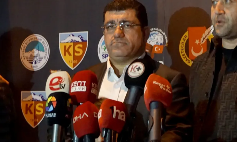 Kayserispor Başkanı Nurettin Açıkalın: 'Kötü oynamıyorduk ama neticelendiremiyorduk'