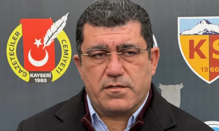 Kayserispor Başkanı Nurettin Açıkalın:  Üzgünüz