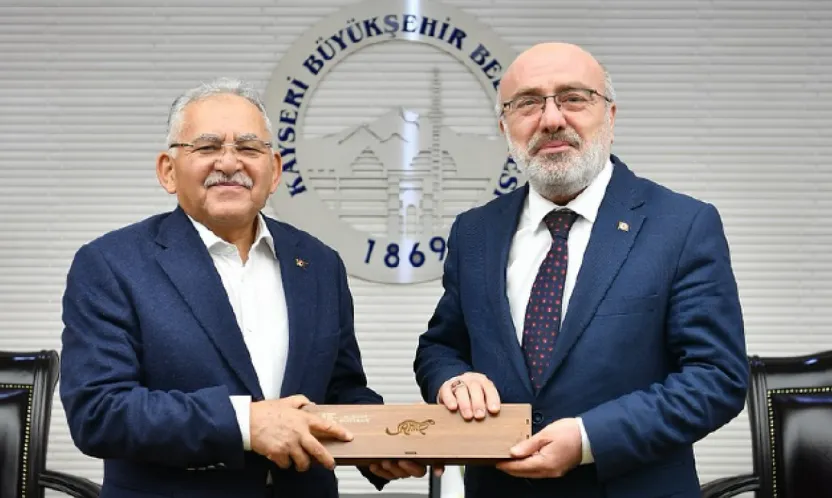 KAYÜ'den Başkan Büyükkılıç'a Gastronomi teşekkürü