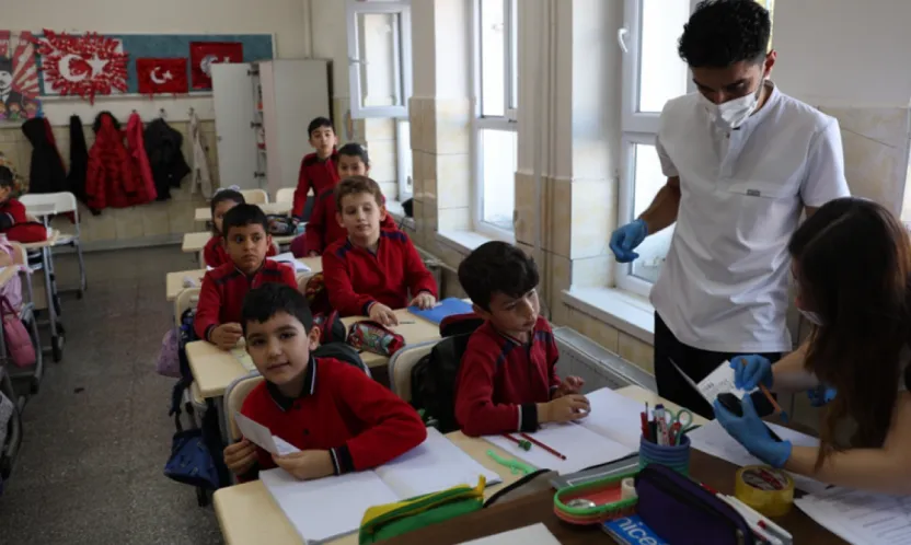 Kocasinan Belediyesi'nden Öğrencilere Ağız ve Diş Sağlığı Taraması