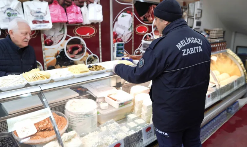Melikgazi zabıtası Ramazan Ayı öncesi denetimlerini artırdı