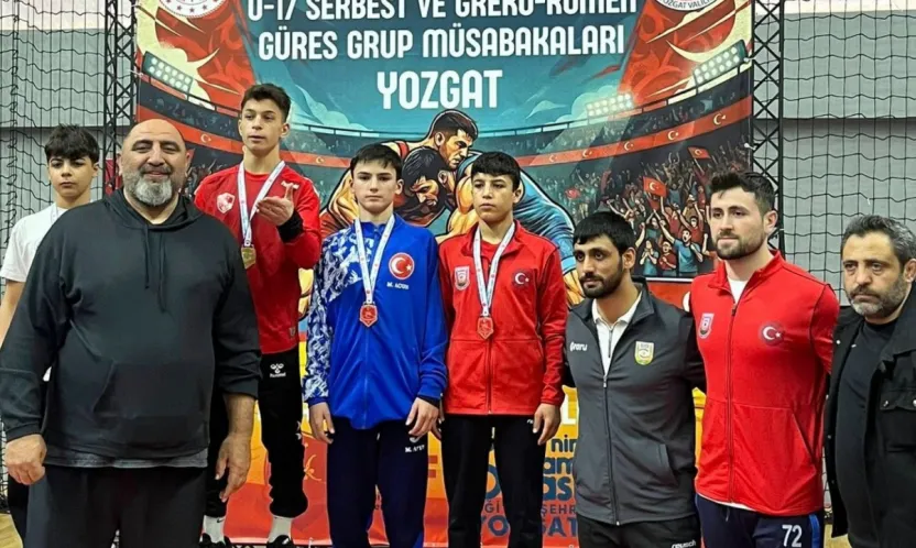Minderde Kayseri zaferi: Sporcular derecelerde döndü