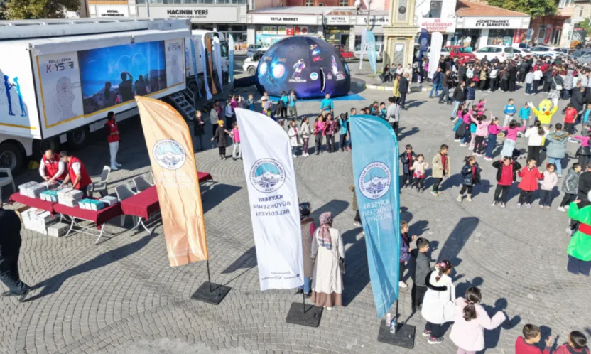 Mobil Dijital Gençlik Merkezi İncesu'da