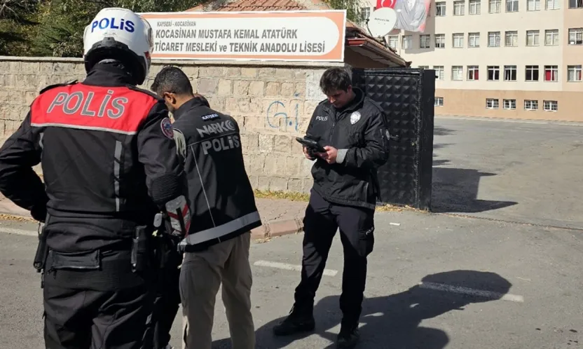 Narko-Okul uygulamasında 16 şahıs sorgulandı