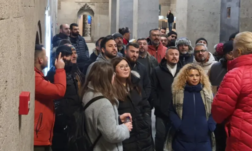 Nevşehirli Rehberler, Kayseri'nin Turizm Yatırımlarına Hayran Kaldı