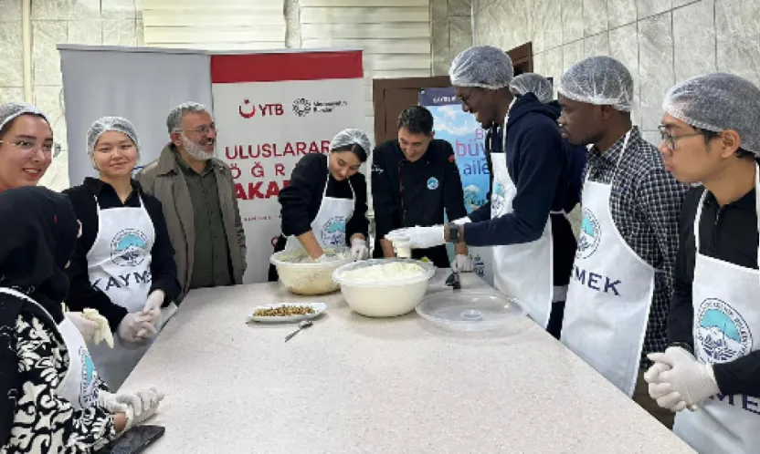 Nevzine Dünyaya Açıldı: Uluslararası Öğrencilere Kayseri'den Lezzet Köprüsü